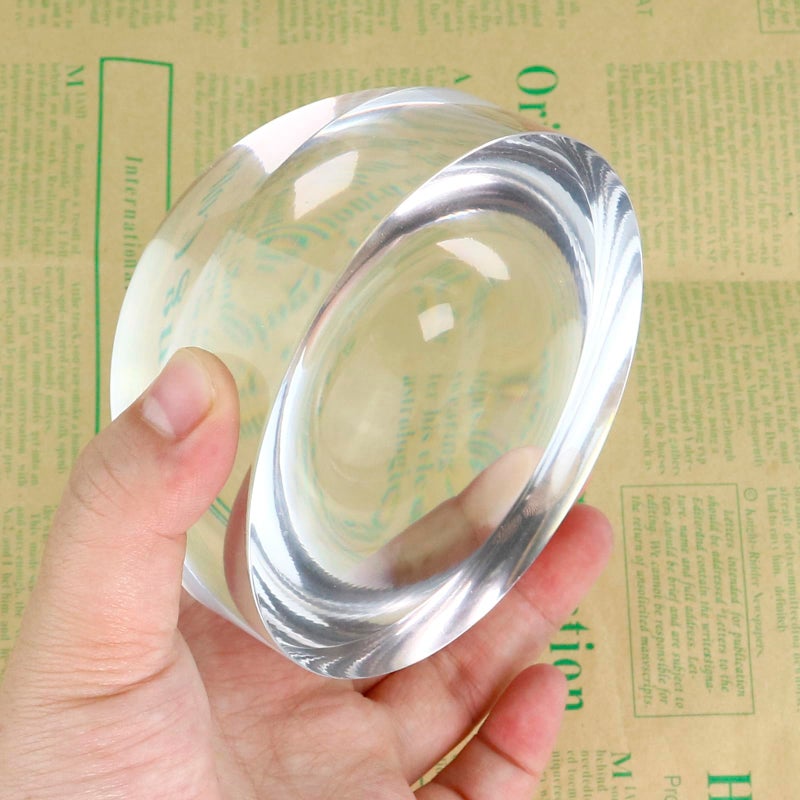 Dandelion 6X Dome Magnifying Glass Acryliy Paperweight Magnifier-3.8 Inch(95mm) - Image 2